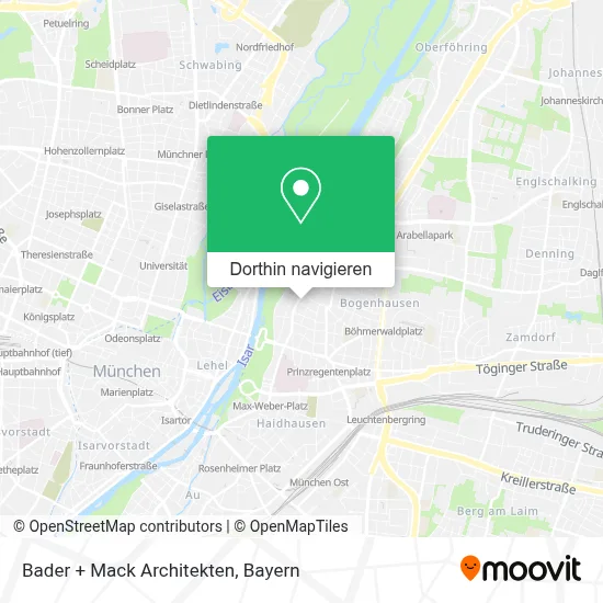 Bader + Mack Architekten Karte