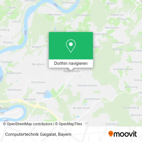 Computertechnik Gaigalat Karte