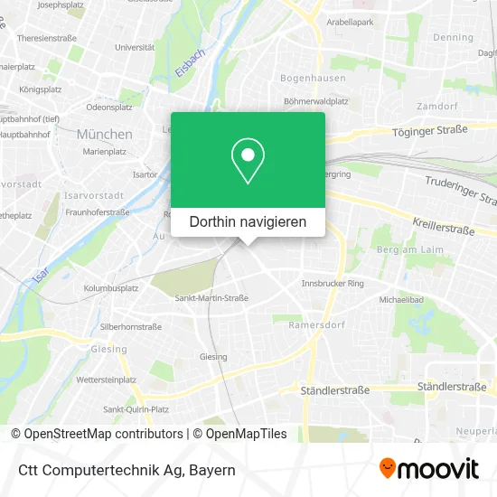 Ctt Computertechnik Ag Karte