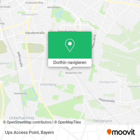 Ups Access Point Karte