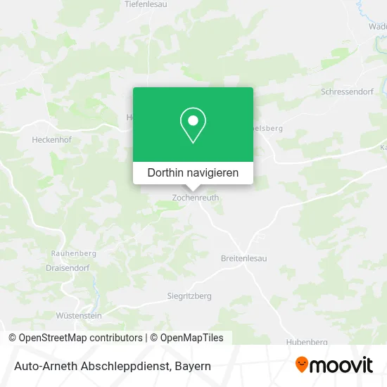 Auto-Arneth Abschleppdienst Karte