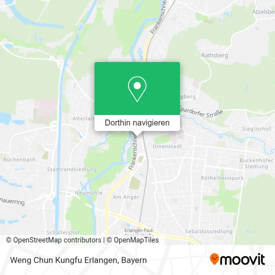 Weng Chun Kungfu Erlangen Karte