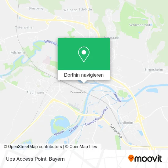 Ups Access Point Karte