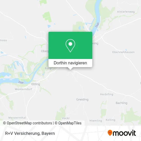 R+V Versicherung Karte