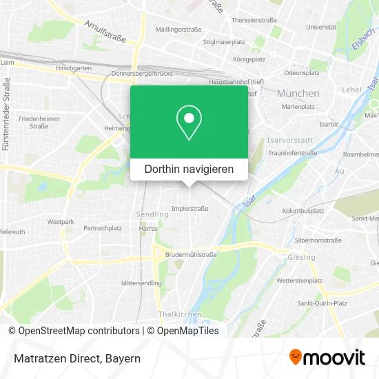 Matratzen Direct Karte