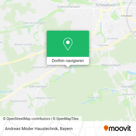 Andreas Moder Haustechnik Karte