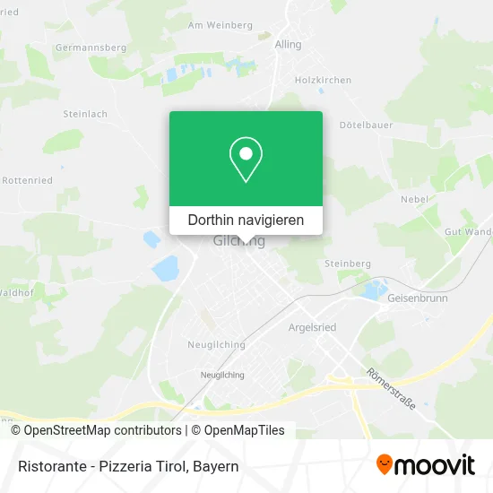 Ristorante - Pizzeria Tirol Karte