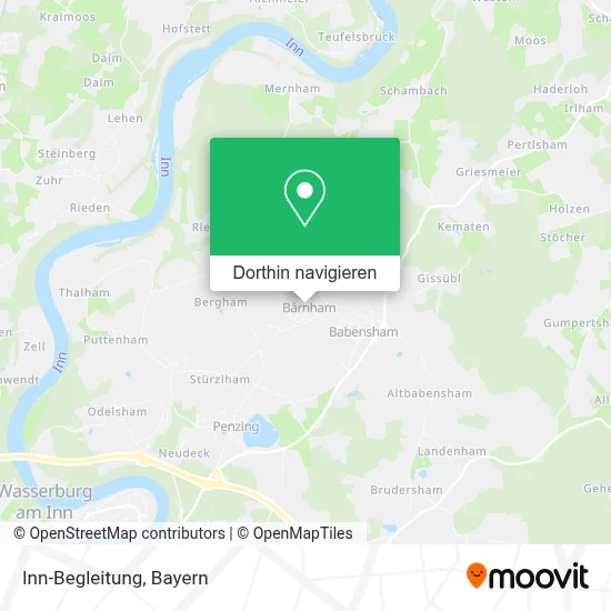 Inn-Begleitung Karte
