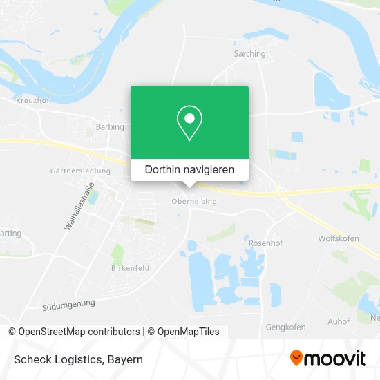 Scheck Logistics Karte