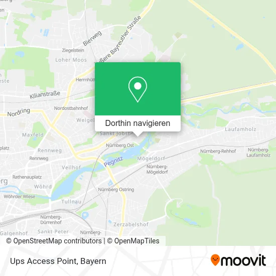 Ups Access Point Karte