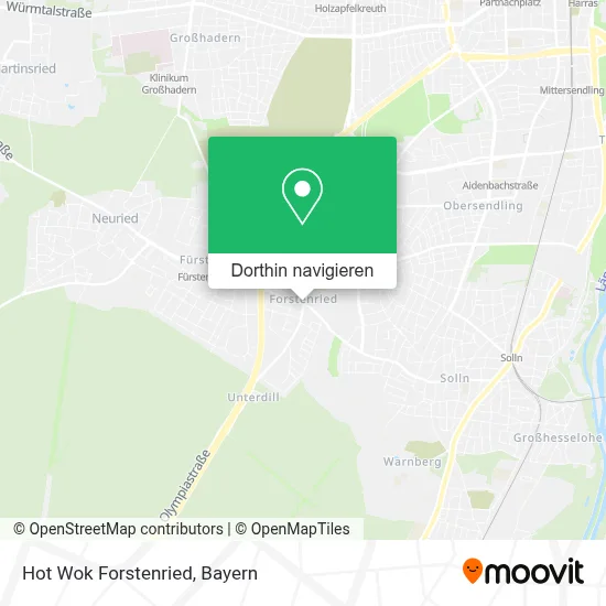 Hot Wok Forstenried Karte