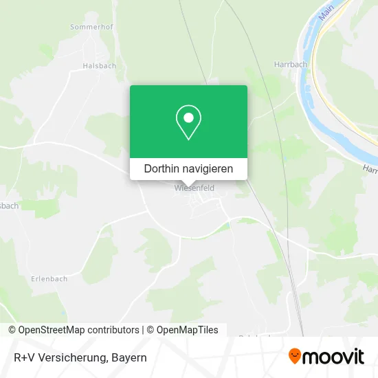 R+V Versicherung Karte