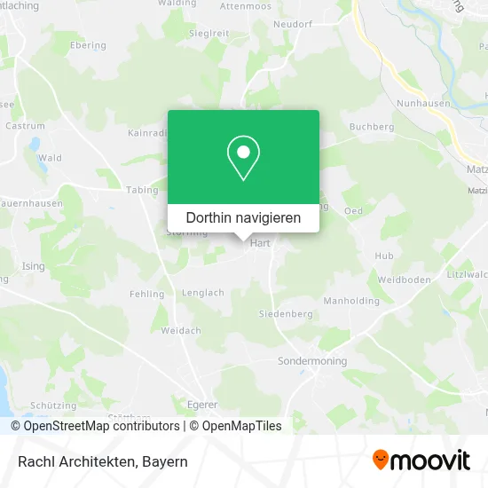Rachl Architekten Karte