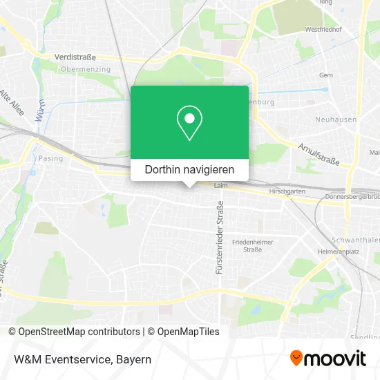 W&M Eventservice Karte