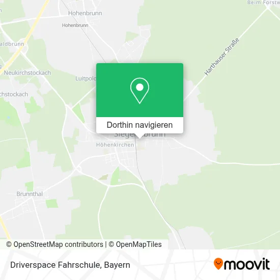 Driverspace Fahrschule Karte