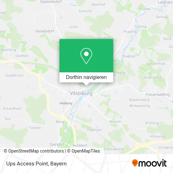 Ups Access Point Karte
