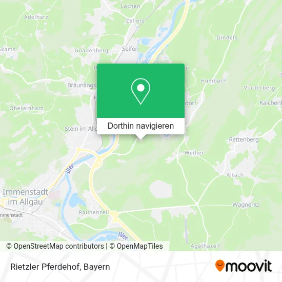 Rietzler Pferdehof Karte