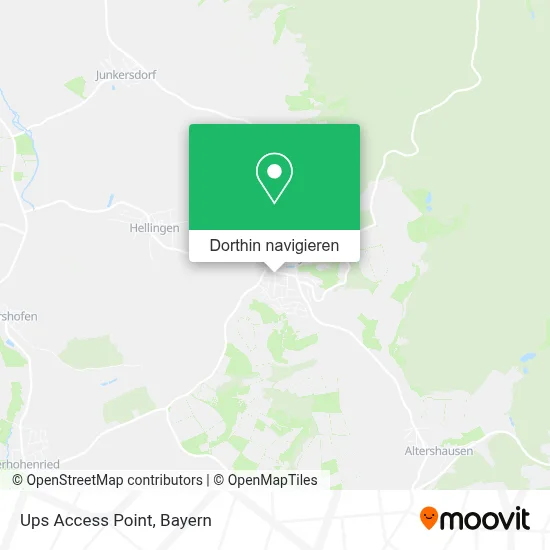 Ups Access Point Karte
