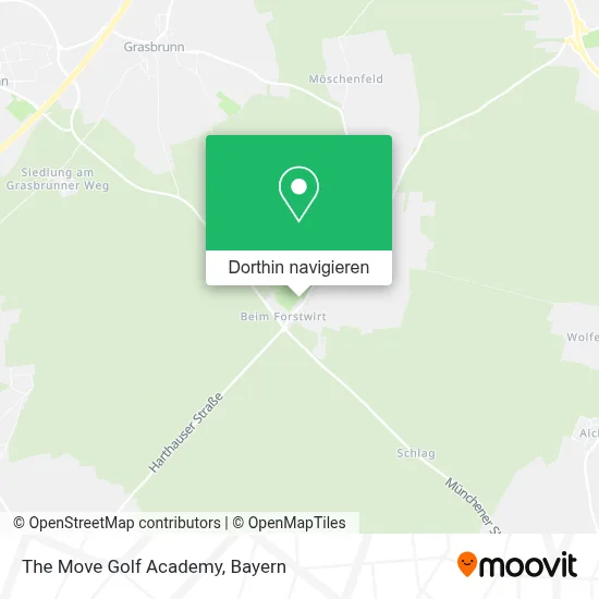 The Move Golf Academy Karte