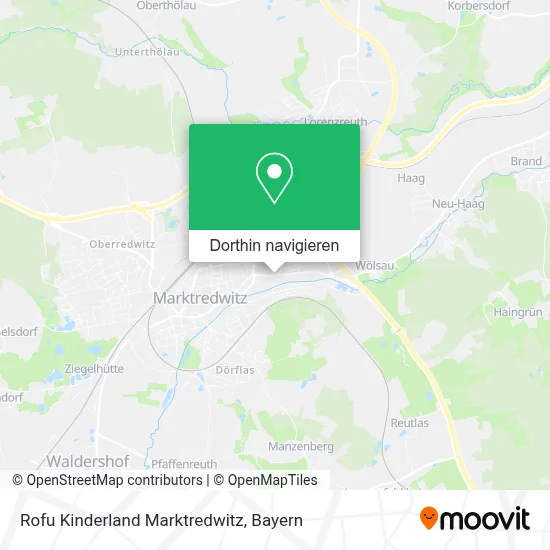 Rofu Kinderland Marktredwitz Karte