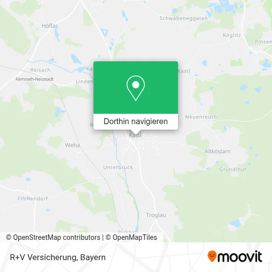R+V Versicherung Karte