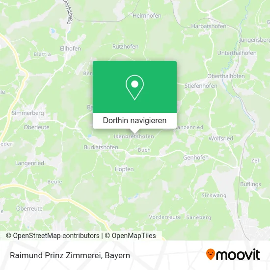 Raimund Prinz Zimmerei Karte