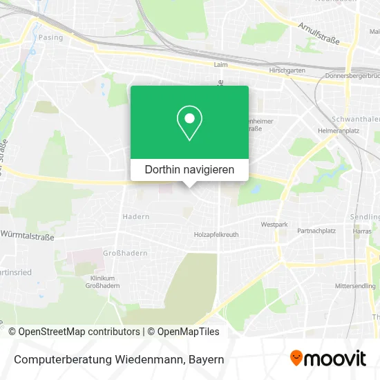 Computerberatung Wiedenmann Karte