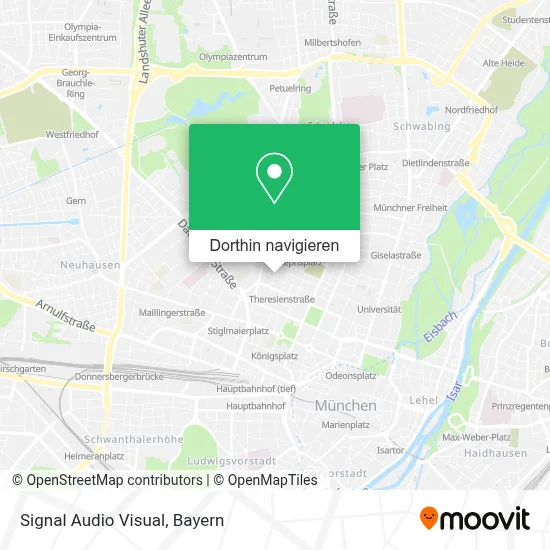 Signal Audio Visual Karte