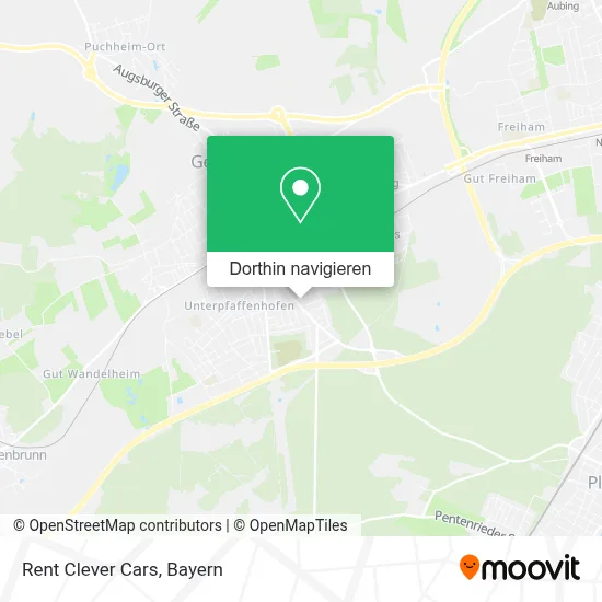 Rent Clever Cars Karte