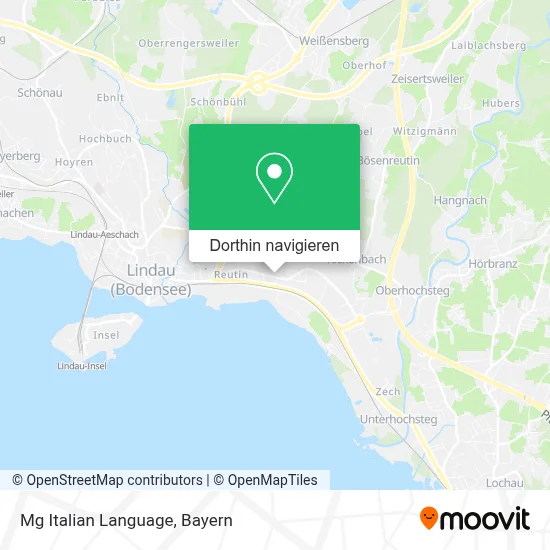 Mg Italian Language Karte