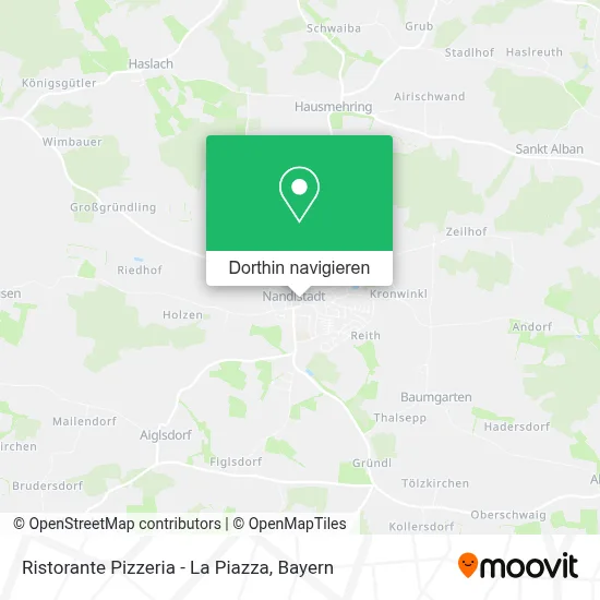 Ristorante Pizzeria - La Piazza Karte