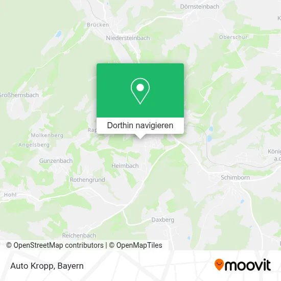 Auto Kropp Karte