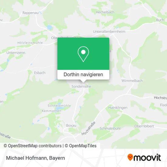 Michael Hofmann Karte