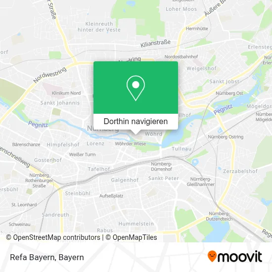 Refa Bayern Karte