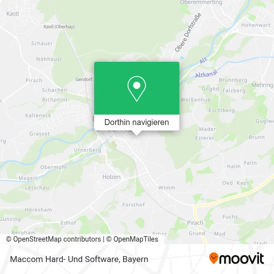 Maccom Hard- Und Software Karte