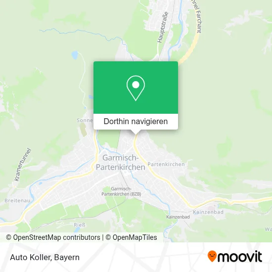 Auto Koller Karte