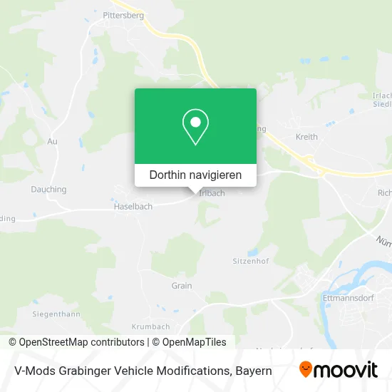 V-Mods Grabinger Vehicle Modifications Karte