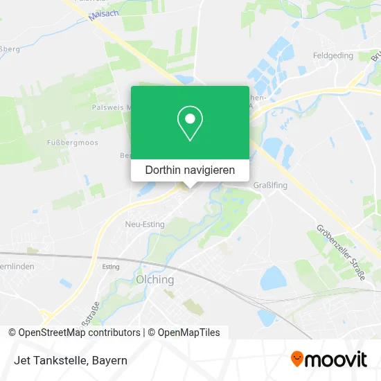 Jet Tankstelle Karte