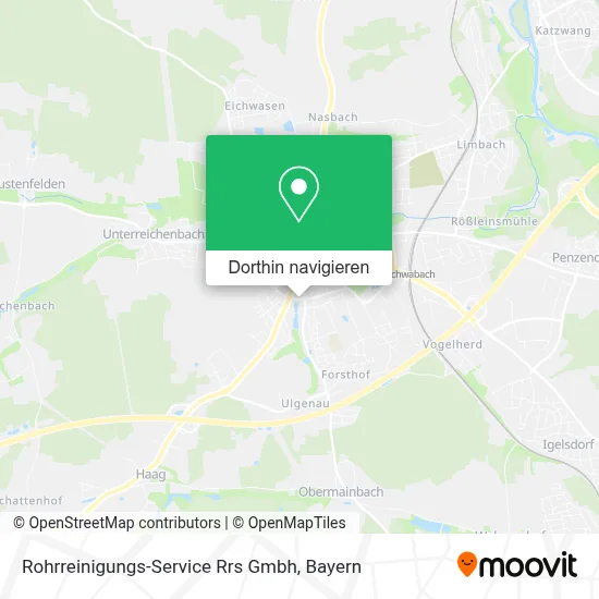 Rohrreinigungs-Service Rrs Gmbh Karte