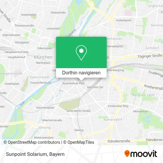 Sunpoint Solarium Karte