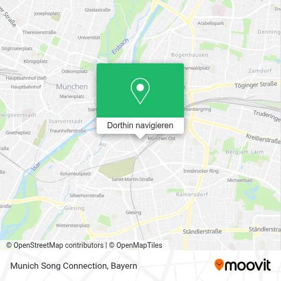 Munich Song Connection Karte
