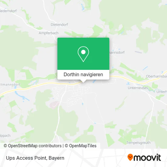 Ups Access Point Karte