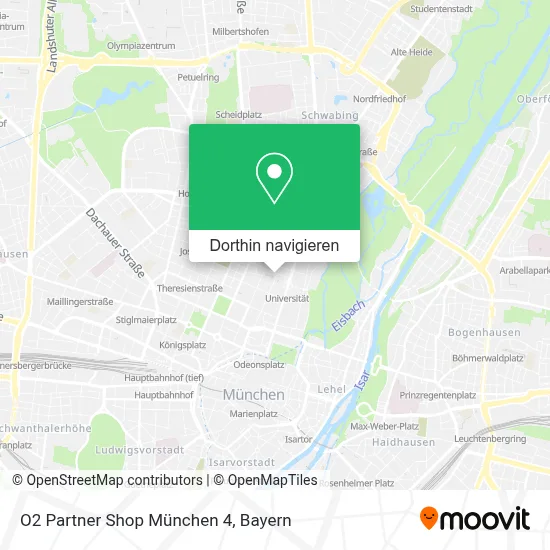 O2 Partner Shop München 4 Karte