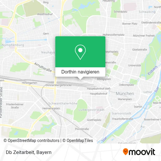 Db Zeitarbeit Karte