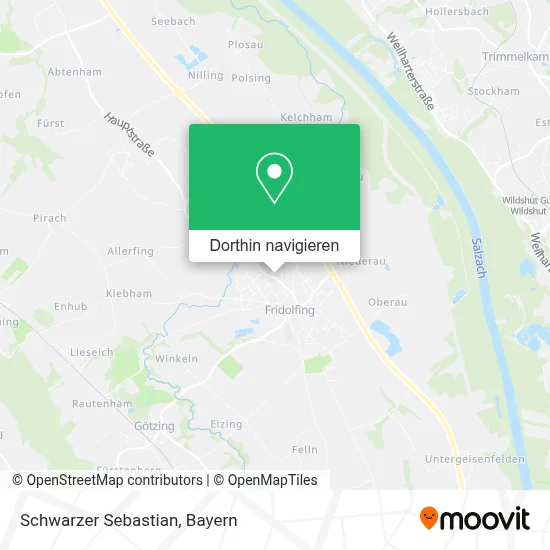 Schwarzer Sebastian Karte