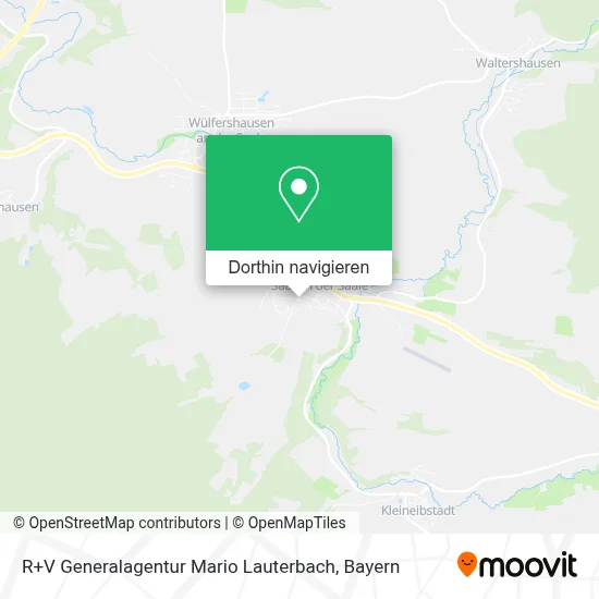 R+V Generalagentur Mario Lauterbach Karte