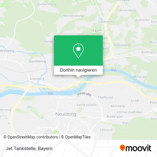 Jet Tankstelle Karte