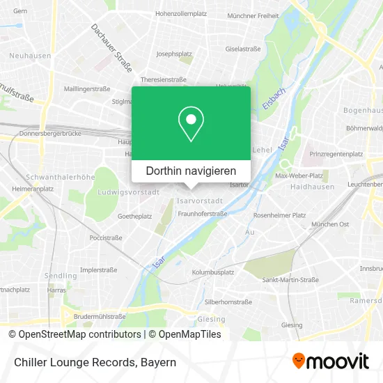 Chiller Lounge Records Karte