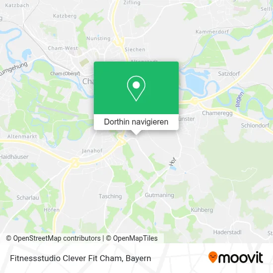 Fitnessstudio Clever Fit Cham Karte