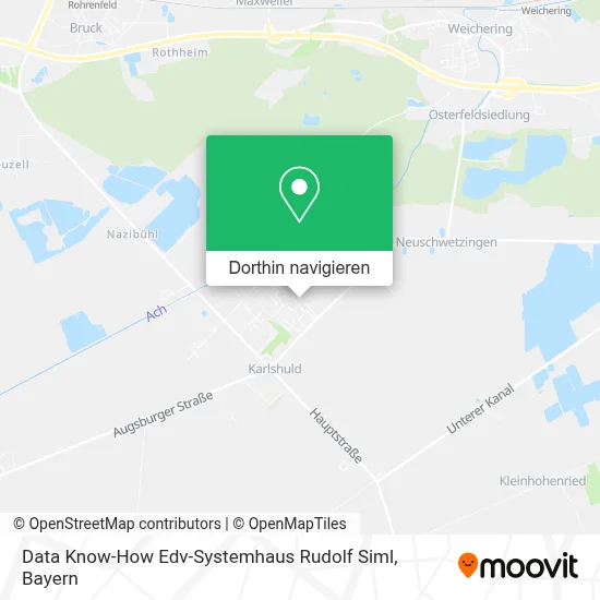 Data Know-How Edv-Systemhaus Rudolf Siml Karte